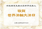 河北大法弟子庆祝世界法轮大法日(23条)