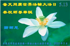 石家庄大法弟子庆祝世界法轮大法日(18条)