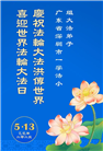 广东大法弟子庆祝世界法轮大法日(18条)