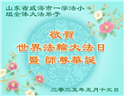 山东大法弟子庆祝世界法轮大法日(20条)