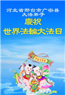 河北大法弟子庆祝世界法轮大法日(18条)