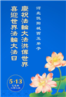河北大法弟子庆祝世界法轮大法日(18条)
