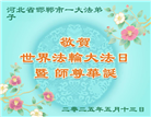 河北大法弟子庆祝世界法轮大法日(18条)