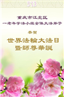 重庆大法弟子庆祝世界法轮大法日(21条)