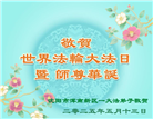 沈阳大法弟子庆祝世界法轮大法日(21条)