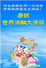 河北大法弟子庆祝世界法轮大法日(21条)