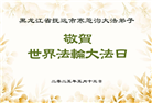 佳木斯大法弟子庆祝世界法轮大法日(20条)