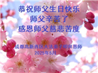 成都大法弟子庆祝世界法轮大法日(19条)