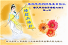 四川大法弟子庆祝世界法轮大法日(19条)
