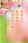 四川大法弟子庆祝世界法轮大法日(19条)