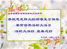 江苏大法弟子庆祝世界法轮大法日(19条)