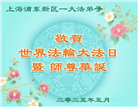 上海大法弟子庆祝世界法轮大法日(22条)