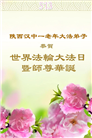 陕西大法弟子庆祝世界法轮大法日(20条)