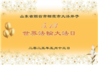 山东大法弟子庆祝世界法轮大法日(22条)