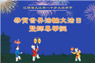 江西大法弟子庆祝世界法轮大法日(20条)