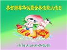 河南大法弟子庆祝世界法轮大法日(20条)