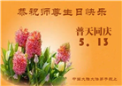 大陆大法弟子庆祝世界法轮大法日(31条)