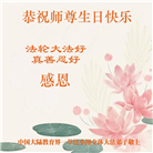 教育系统大法弟子庆祝世界法轮大法日(19条)