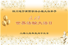 四川大法弟子庆祝世界法轮大法日(22条)