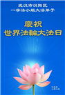 湖北大法弟子庆祝世界法轮大法日(19条)