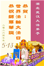 湖北大法弟子庆祝世界法轮大法日(110条)