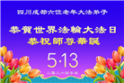 成都大法弟子庆祝世界法轮大法日(104条)