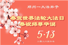 河南大法弟子庆祝世界法轮大法日(112条)