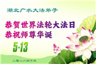 湖北大法弟子庆祝世界法轮大法日(161条)