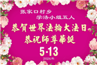 乡村大法弟子庆祝世界法轮大法日(236条)