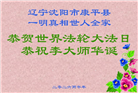 沈阳大法弟子庆祝世界法轮大法日(108条)