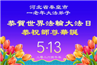 河北大法弟子庆祝世界法轮大法日(111条)