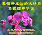 山东大法弟子庆祝世界法轮大法日(110条)