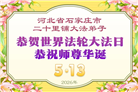 石家庄大法弟子庆祝世界法轮大法日(163条)