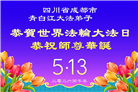 成都大法弟子庆祝世界法轮大法日(107条)