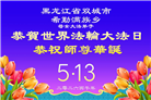 哈尔滨大法弟子庆祝世界法轮大法日(112条)