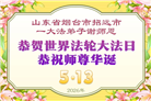 山东大法弟子庆祝世界法轮大法日(124条)