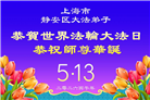 天津、上海大法弟子庆祝世界法轮大法日(105条)