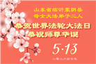 山东大法弟子庆祝世界法轮大法日(110条)