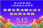 湖北大法弟子庆祝世界法轮大法日(110条)