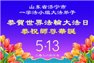 山东大法弟子庆祝世界法轮大法日(124条)