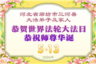 河北大法弟子庆祝世界法轮大法日(125条)