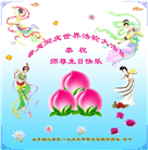 山东大法弟子庆祝世界法轮大法日(124条)