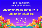 四川大法弟子庆祝世界法轮大法日(156条)