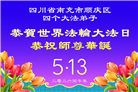 四川大法弟子庆祝世界法轮大法日(156条)