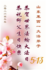 山东大法弟子庆祝世界法轮大法日(118条)