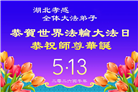 河南、湖北大法弟子庆祝世界法轮大法日(113条)