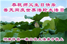 河南大法弟子庆祝世界法轮大法日(106条)