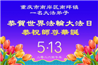 重庆大法弟子庆祝世界法轮大法日(56条)