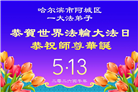 哈尔滨大法弟子庆祝世界法轮大法日(112条)