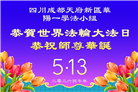 成都大法弟子庆祝世界法轮大法日(107条)